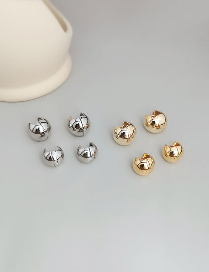 Sterling Silver Ball Earrings