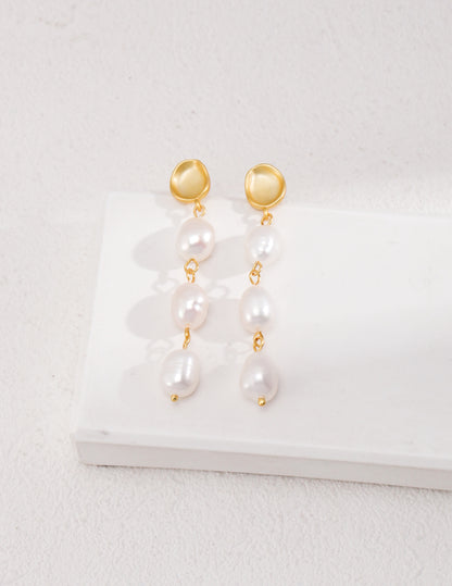 Baroque Pearl Earrings